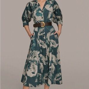 Donna Karan belted dress